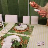 Extra Tall Pine Green Taper Candle, 1 Case of 48 Packs (4 Candles per Pack)-Candle-Parc Decor