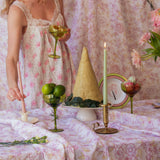 Extra Tall Pistachio Cream Taper Candle, 1 Case of 48 Packs (4 Candles per Pack)-Candle-Parc Decor