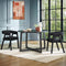 Ezra Modern Boucle Solid Wood Rounded Back Dining Chair (Set of 2)-Dining / Kitchen-Parc Decor