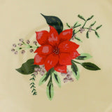 Fabled Flora Scalloped Ceramic Dinner Plates – Set of 4 (+1 Bonus Plate)