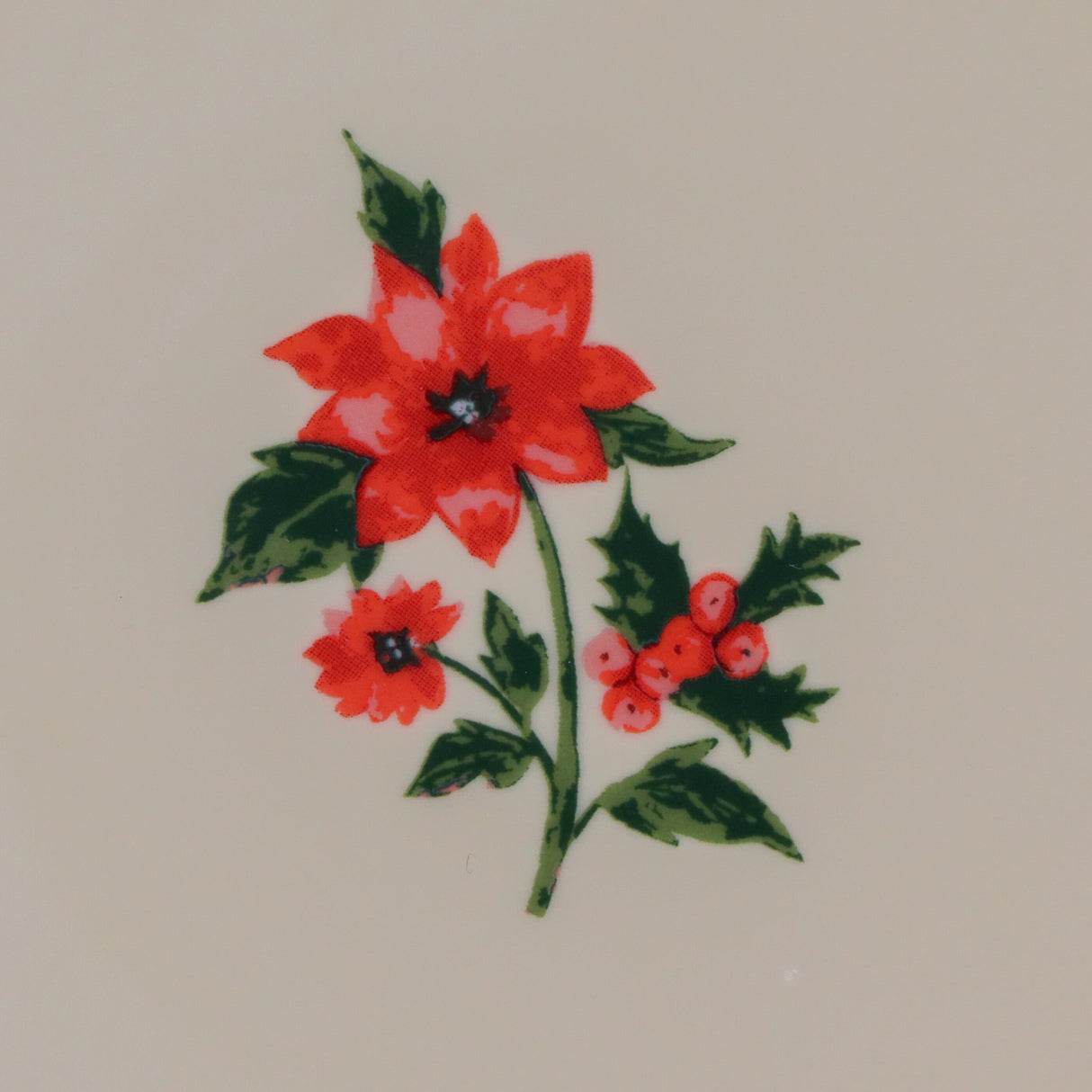 Fabled Flora Scalloped Starter Plate - Set of 4 (+1 Bonus Plate)-Starter Plate-Parc Decor