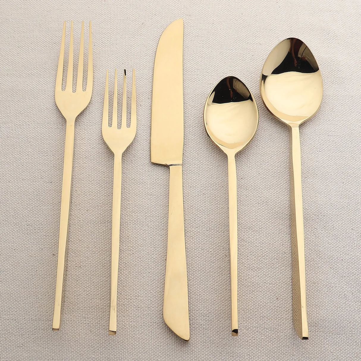 Fairfax PVD 5 Pc. Flatware Set-flatware set-Parc Decor