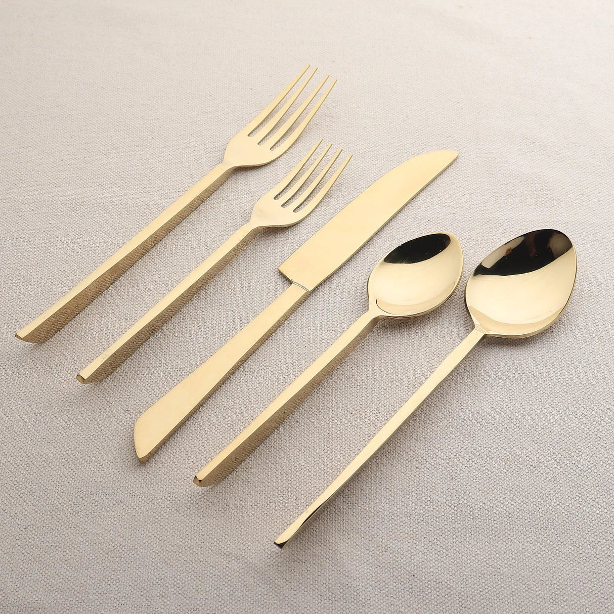 Fairfax PVD 5 Pc. Flatware Set-flatware set-Parc Decor
