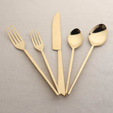 Fairfax PVD 5 Pc. Flatware Set-flatware set-Parc Decor