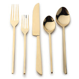 Fairfax PVD 5 Pc. Flatware Set-flatware set-Parc Decor