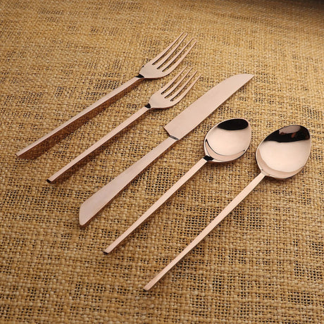 Fairfax PVD 5 Pc. Flatware Set-flatware set-Parc Decor