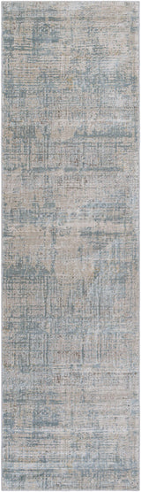 Fallin Gray Abstract Striped Luxe Rug-Rugs-Parc Decor