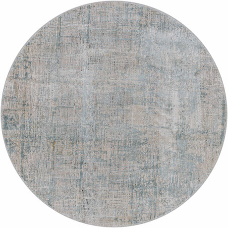 Fallin Gray Abstract Striped Luxe Rug-Rugs-Parc Decor