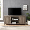 Farmhouse 58" Modern Grooved 2 Door TV Stand-Entertainment-Parc Decor