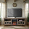 Farmhouse Abilene 70" Rustic Fireplace TV Stand-Fireplace-Parc Decor