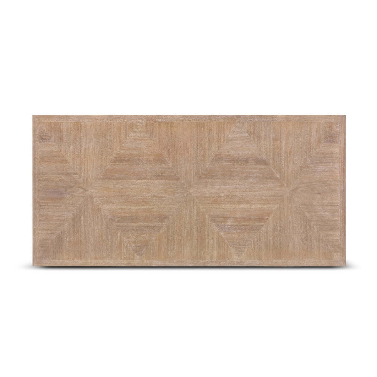 Farmhouse Dining Table with Vintage White Turned Legs-Table-Parc Decor