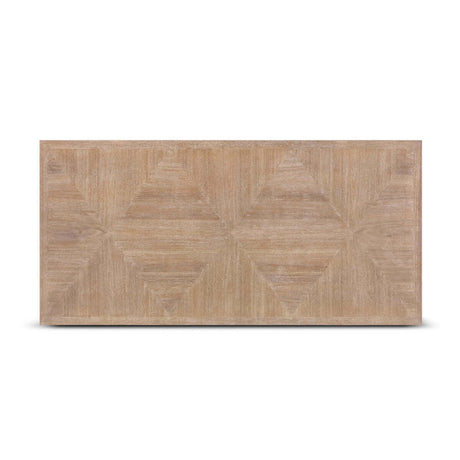 Farmhouse Dining Table with Vintage White Turned Legs-Table-Parc Decor