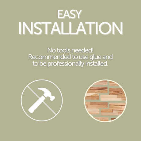 Farmhouse Rustic Teak Wall Panels-Wall Panel-Parc Decor