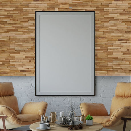 Farmhouse Rustic Teak Wall Panels-Wall Panel-Parc Decor