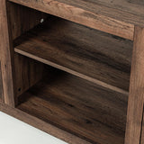 Farmhouse TV Stand for 58 Inch TV Storage Cabinet for Living Room
