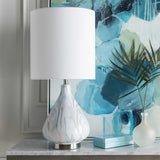 Farnborough Marble Ceramic Table Lamp-Lighting-Parc Decor