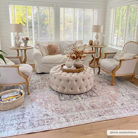 Fatih Tumble Dry Washable Rug-Rugs-Parc Decor