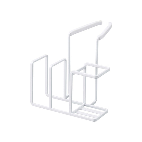 Faucet-Hanging Sponge & Brush Holder - Steel