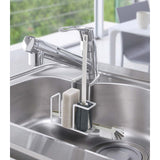 Faucet-Hanging Sponge & Brush Holder - Steel