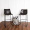 Faux Leather 2-Piece Bar Stools-Dining / Kitchen-Parc Decor