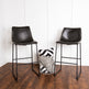 Faux Leather 2-Piece Bar Stools-Dining / Kitchen-Parc Decor