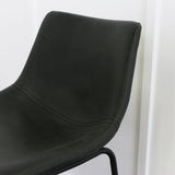 Faux Leather 2-Piece Bar Stools-Dining / Kitchen-Parc Decor