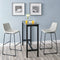 Faux Leather 2-Piece Bar Stools-Dining / Kitchen-Parc Decor