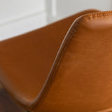 Faux Leather Counter Stools Set of 2-Dining / Kitchen-Parc Decor