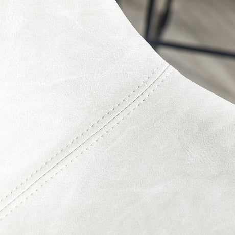 Faux Leather Counter Stools Set of 2-Dining / Kitchen-Parc Decor