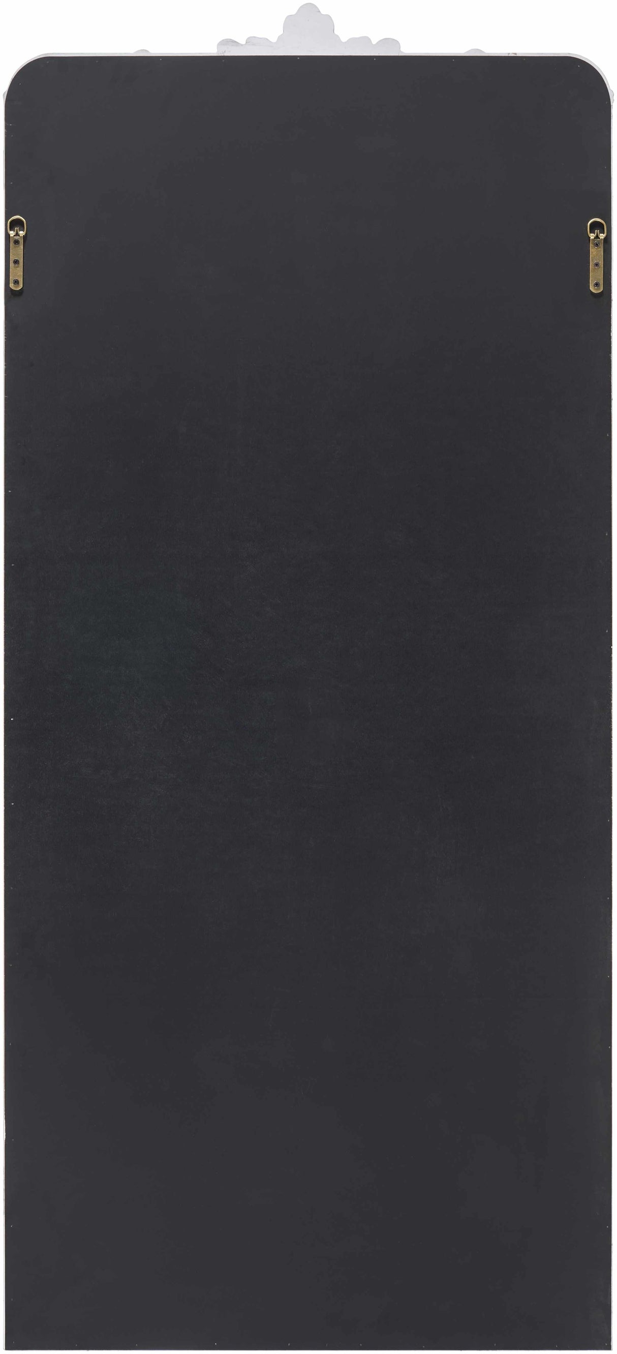 Filettole Silver Gray Frame Wall Mirror-Mirrors-Parc Decor