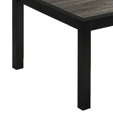 Findlay 3-Piece 47.5 in. Rectangle Faux Marble Top Coffee Table Set with Solid Wood Legs