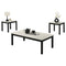 Findlay 3-Piece 47.5 in. Rectangle Faux Marble Top Coffee Table Set with Solid Wood Legs-咖啡桌-Parc Decor