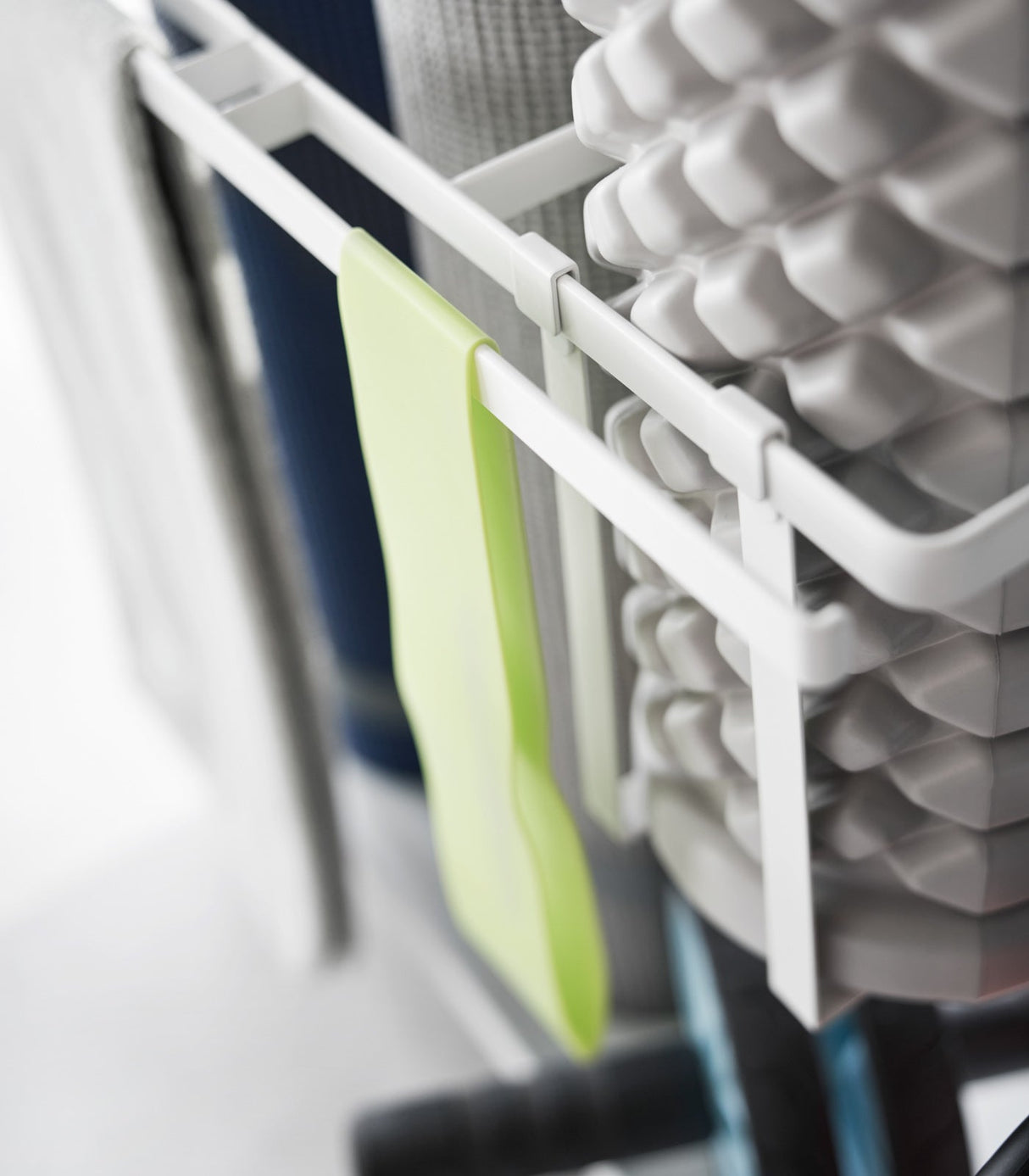 Fitness Equipment Storage Cart - Steel-Sports Equipment-Parc Decor