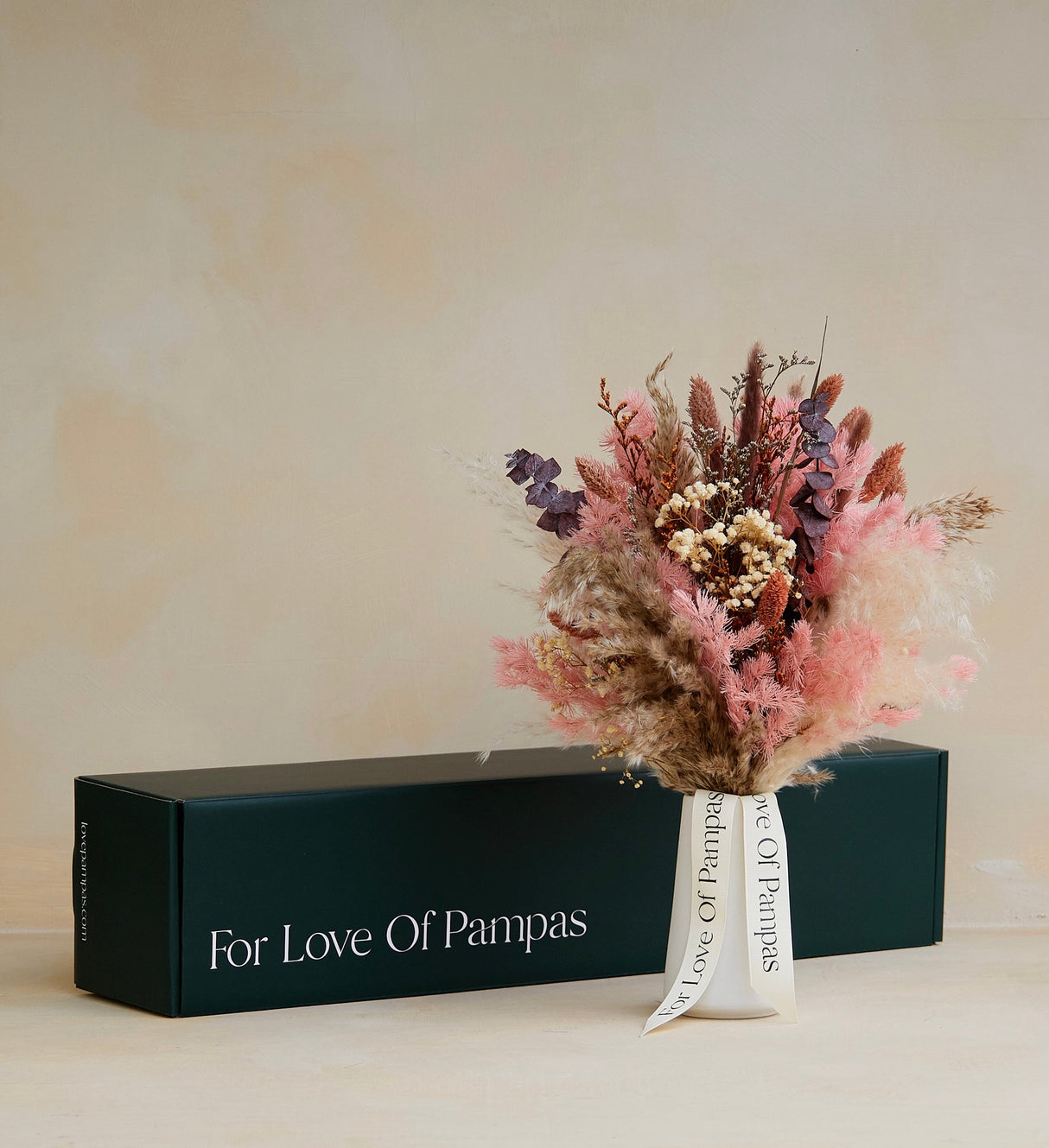 Fleurs Rose Dried Bouquet-Dried Bouquet-Parc Decor