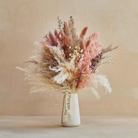 Fleurs Rose Dried Bouquet-Dried Bouquet-Parc Decor