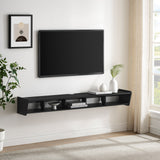 Floating Minimalist TV Stand-Entertainment-Parc Decor