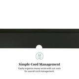 Floating Minimalist TV Stand-Entertainment-Parc Decor