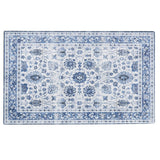 Floral Machine Washable Accent Area Rug 3' x 5' - Matra Collection-Rugs-Parc Decor