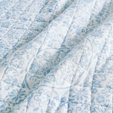 Floral Medallion Printed Microfiber Quilt Set - Kaleigh Collection-Quilts & Comforters-Parc Decor