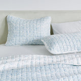 Floral Medallion Printed Microfiber Quilt Set - Kaleigh Collection-Quilts & Comforters-Parc Decor