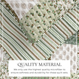 Floral Patchwork Quilt Set - Damia Collection-Quilts & Comforters-Parc Decor