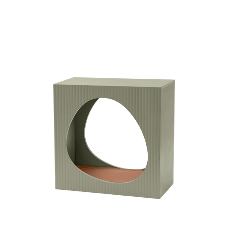 Fluted Nook – Sage Green Sensory Hideout