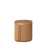 Fluted Round Stool