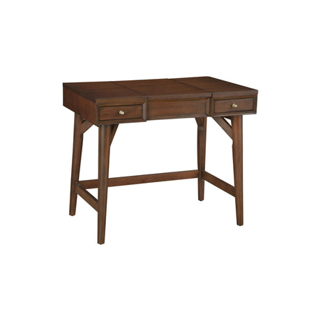 Flynn Bedroom Vanity, Walnut-Bedroom Vanities-Parc Decor