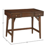 Flynn Bedroom Vanity, Walnut-Bedroom Vanities-Parc Decor