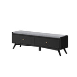 Flynn Bench, Black-Benches-Parc Decor