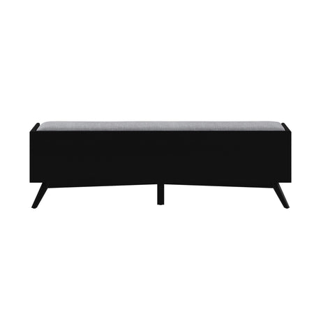 Flynn Bench, Black-Benches-Parc Decor