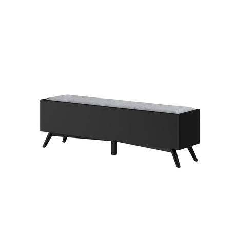 Flynn Bench, Black-Benches-Parc Decor