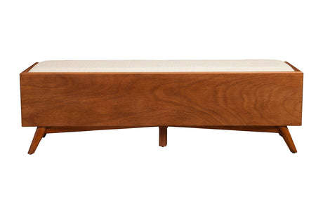 Flynn Bench, Chestnut-Benches-Parc Decor