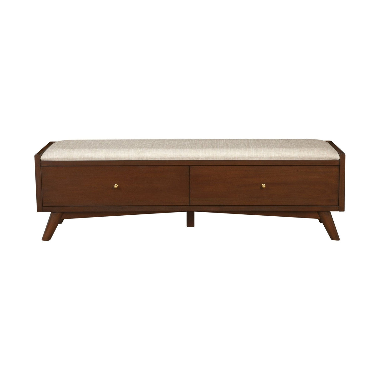 Flynn Bench, Walnut-Benches-Parc Decor